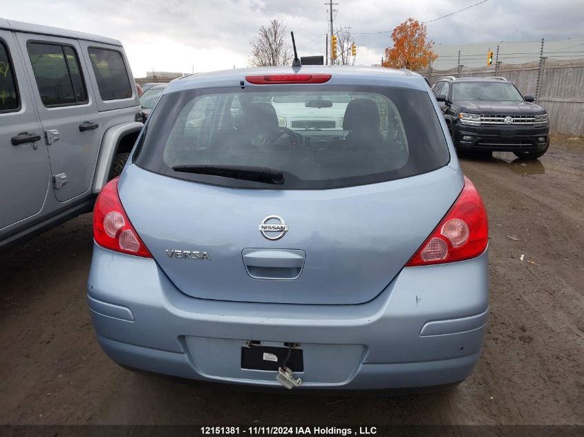 2010 Nissan Versa S/Sl VIN: 3N1BC1CP6AL354756 Lot: 12151381