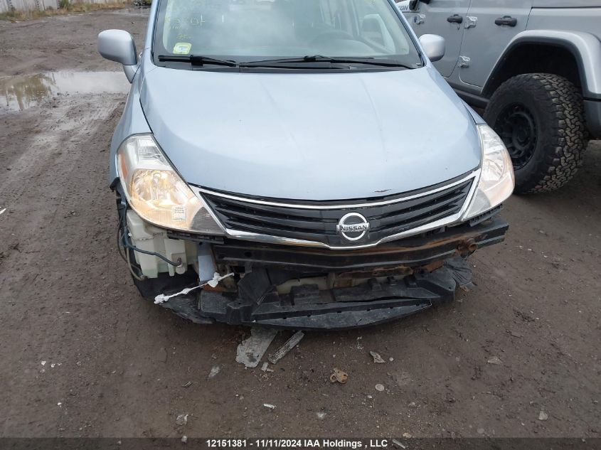 2010 Nissan Versa S/Sl VIN: 3N1BC1CP6AL354756 Lot: 12151381