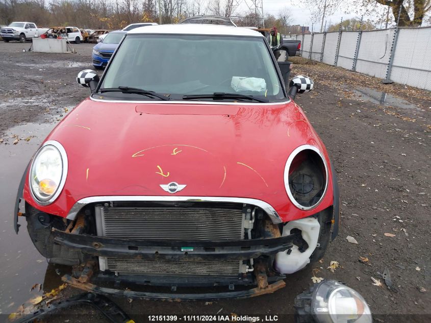 2013 Mini Cooper Hardtop VIN: WMWSU3C50DT683325 Lot: 12151399