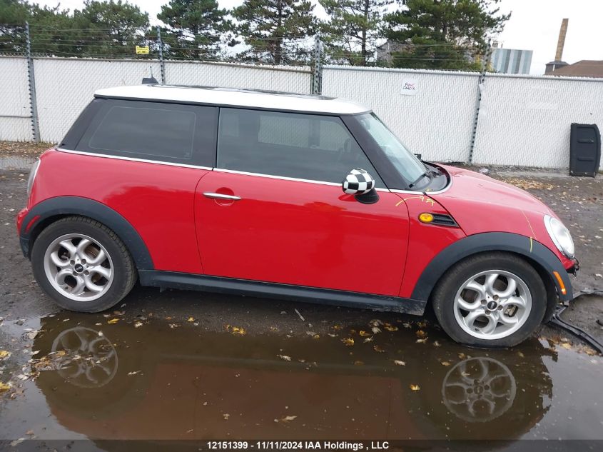 2013 Mini Cooper Hardtop VIN: WMWSU3C50DT683325 Lot: 12151399