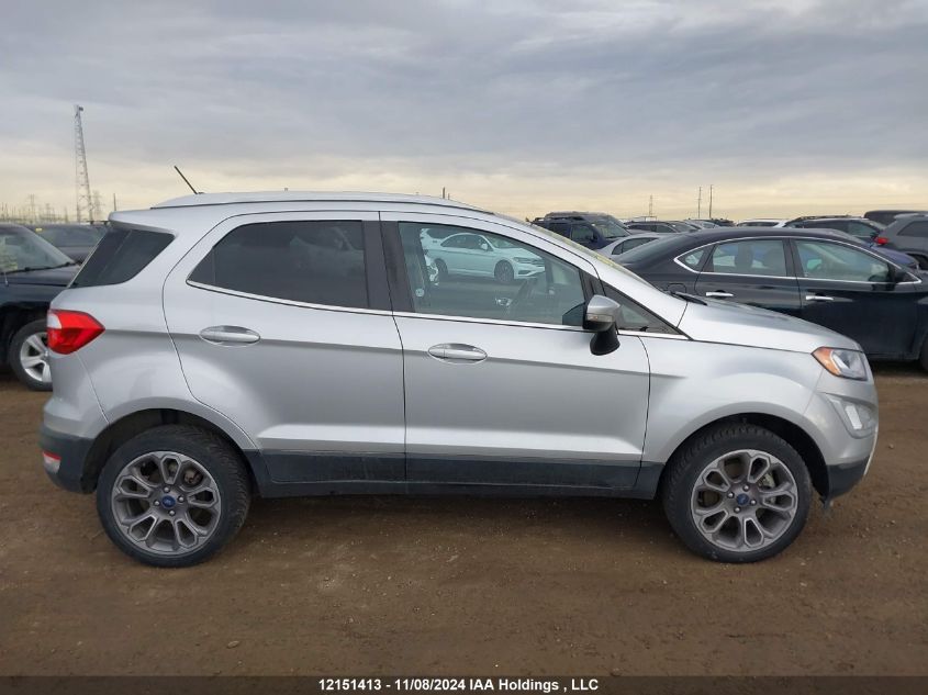 2020 Ford Ecosport Titanium VIN: MAJ6S3KL9LC342925 Lot: 12151413