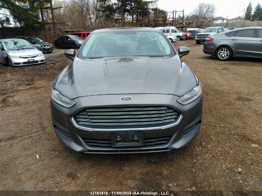 2014 Ford Fusion S VIN: 1FA6P0G78E5379502 Lot: 12151416