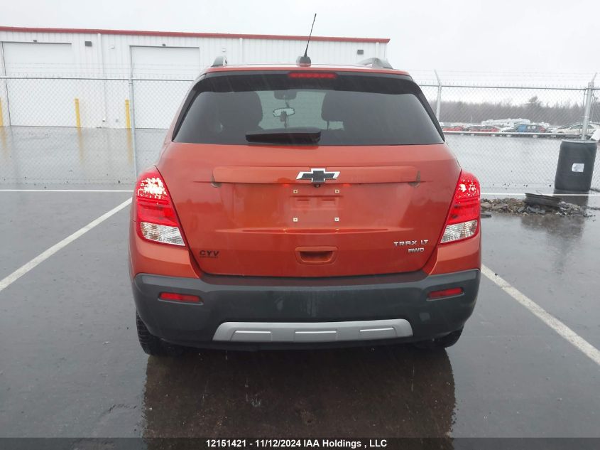 2016 Chevrolet Trax VIN: 3GNCJPSB7GL143078 Lot: 12151421