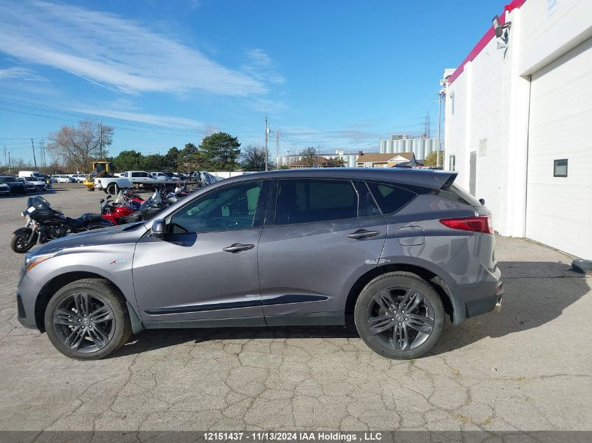 2020 Acura Rdx VIN: 5J8TC2H68LL801689 Lot: 12151437