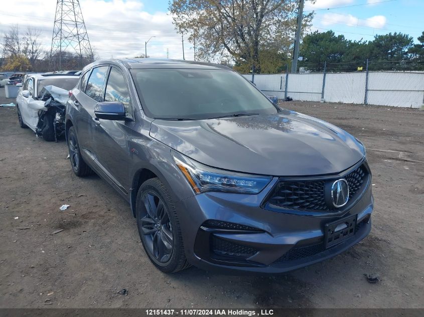 2020 Acura Rdx VIN: 5J8TC2H68LL801689 Lot: 12151437