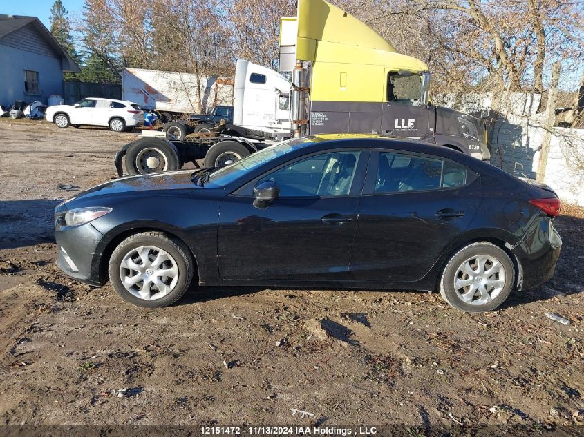 2016 Mazda Mazda3 VIN: 3MZBM1U78GM283682 Lot: 12151472