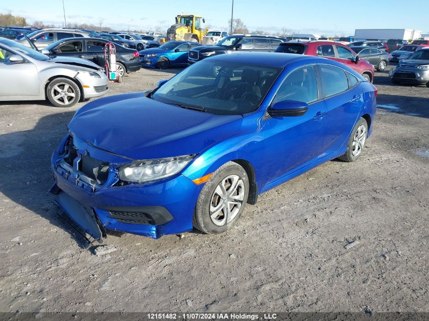 2017 Honda Civic Sedan VIN: 2HGFC2F5XHH003318 Lot: 12151482