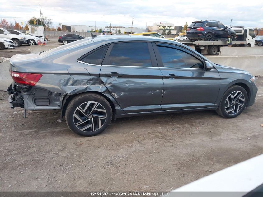 2024 Volkswagen Jetta VIN: 3VWGM7BU7RM028946 Lot: 12151507