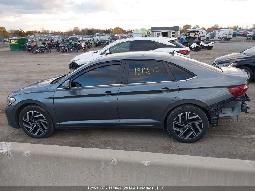 2024 Volkswagen Jetta VIN: 3VWGM7BU7RM028946 Lot: 12151507