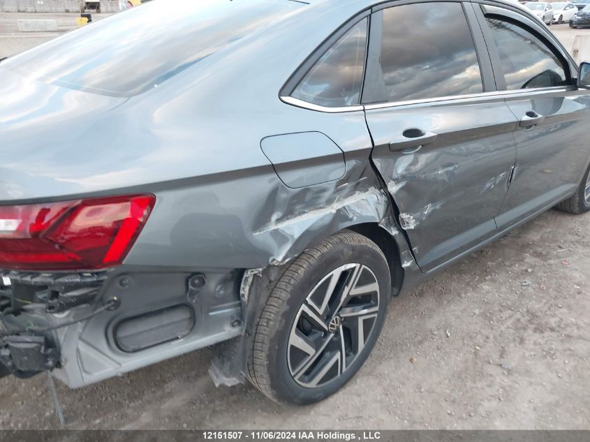 2024 Volkswagen Jetta VIN: 3VWGM7BU7RM028946 Lot: 12151507