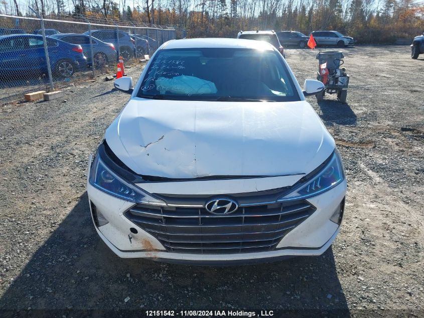 2020 Hyundai Elantra Sel/Value/Limited VIN: KMHD84LF2LU920500 Lot: 12151542