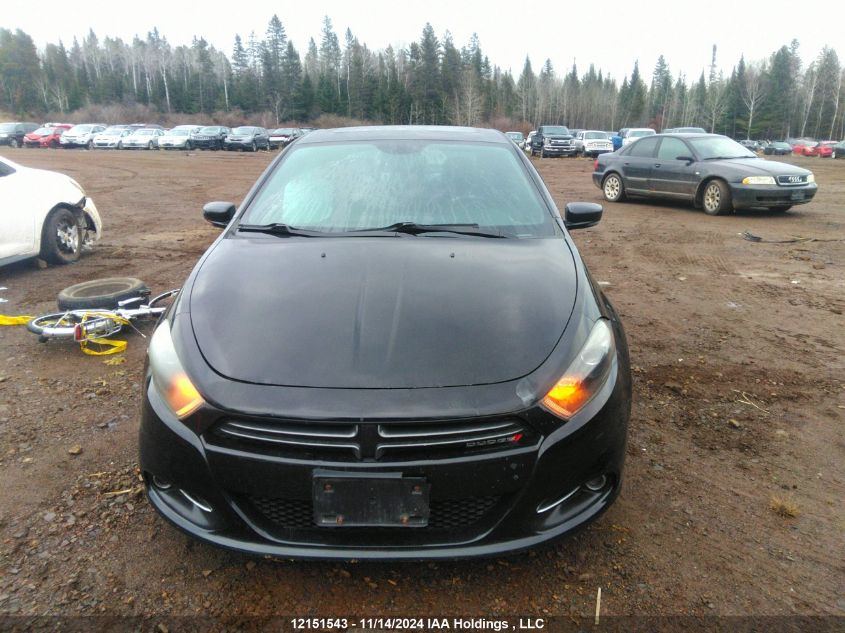 2015 Dodge Dart Gt VIN: 1C3CDFEB0FD144703 Lot: 12151543