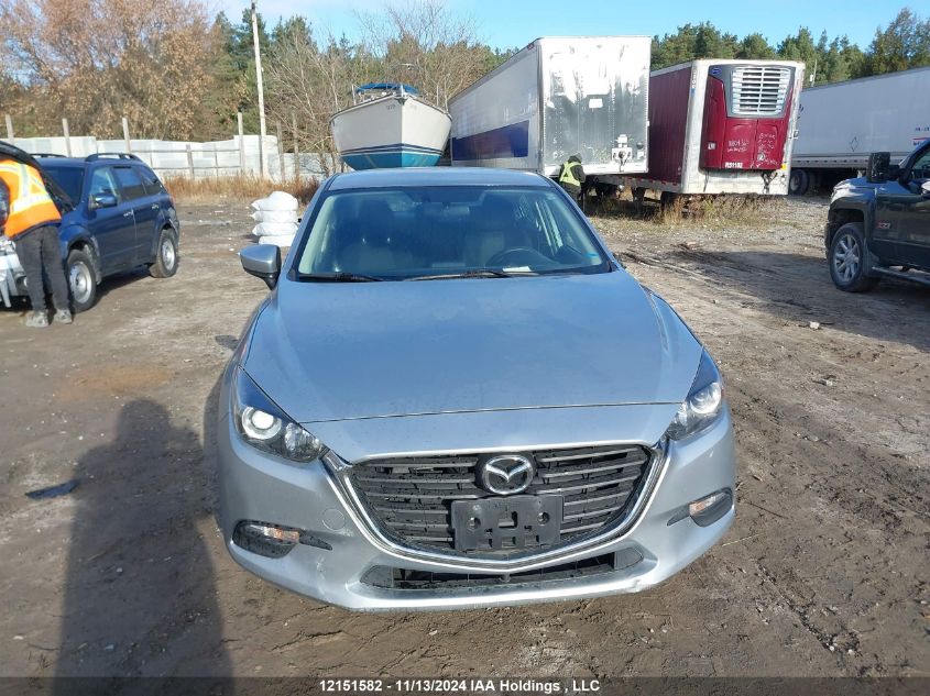 2017 Mazda Mazda3 VIN: JM1BN1U75H1136461 Lot: 12151582