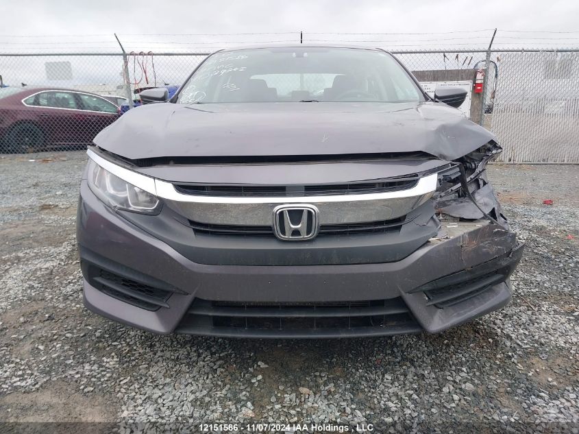 2017 Honda Civic Lx VIN: 2HGFC2F54HH024262 Lot: 12151586