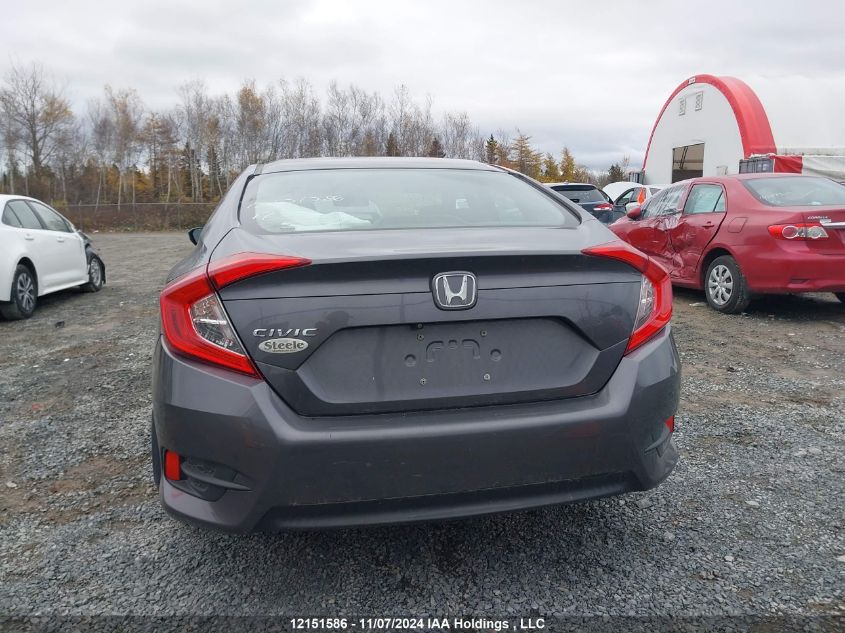 2017 Honda Civic Lx VIN: 2HGFC2F54HH024262 Lot: 12151586