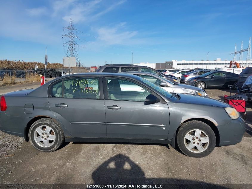 2007 Chevrolet Malibu VIN: 1G1ZS58F27F316278 Lot: 12151603