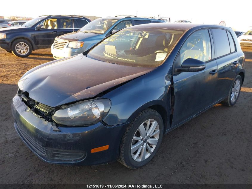 2012 Volkswagen Golf VIN: WVWDA7AJ3CW194894 Lot: 12151619