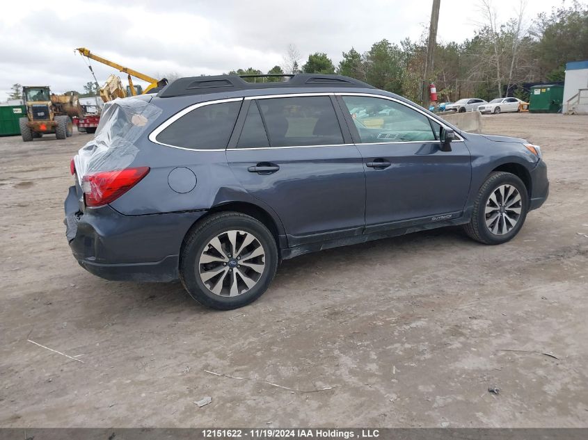 2017 Subaru Outback VIN: 4S4BSCNC6H3400495 Lot: 12151622