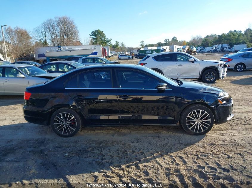 2013 Volkswagen Jetta Sedan VIN: 3VWDX7AJ1DM434716 Lot: 12151624