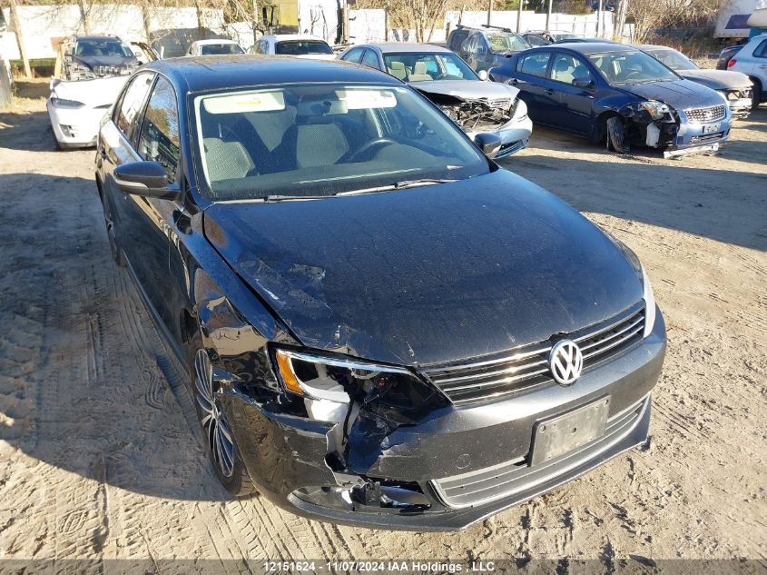 2013 Volkswagen Jetta Sedan VIN: 3VWDX7AJ1DM434716 Lot: 12151624