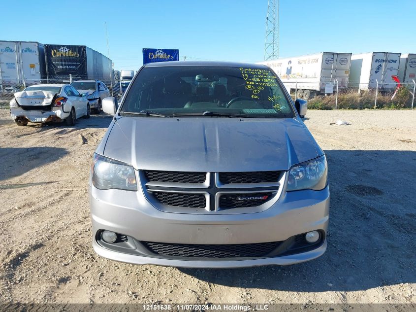 2019 Dodge Grand Caravan Gt VIN: 2C4RDGEG7KR637390 Lot: 12151638