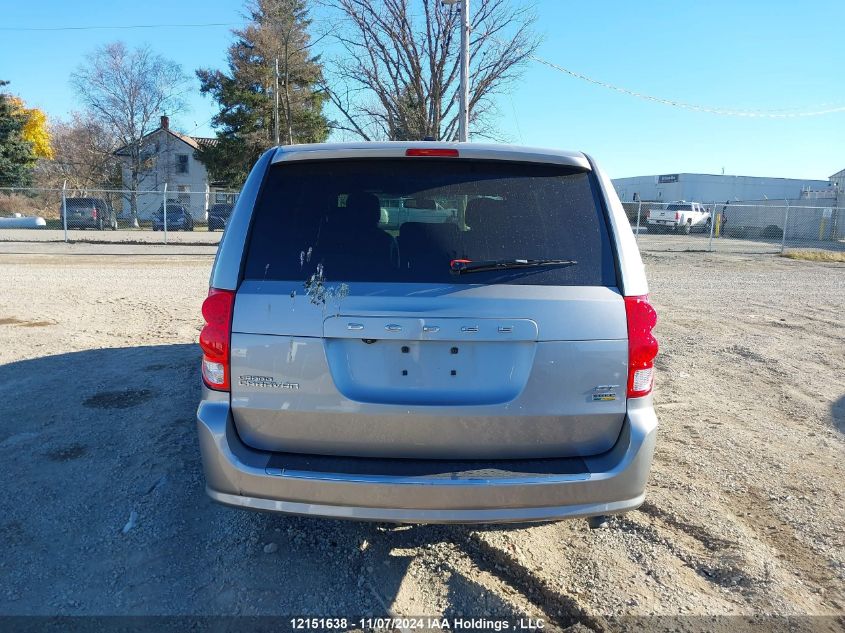 2019 Dodge Grand Caravan Gt VIN: 2C4RDGEG7KR637390 Lot: 12151638