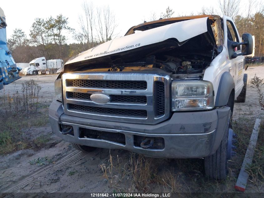 2005 Ford F450 Super Duty VIN: 1FDXF47PX5EB63297 Lot: 12151642