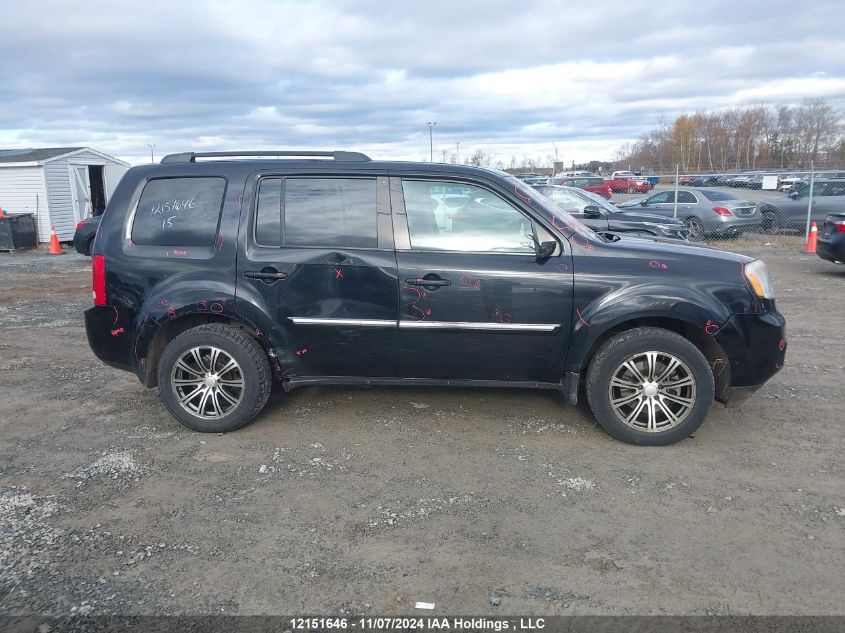 2015 Honda Pilot VIN: 5FNYF4H9XFB504755 Lot: 12151646