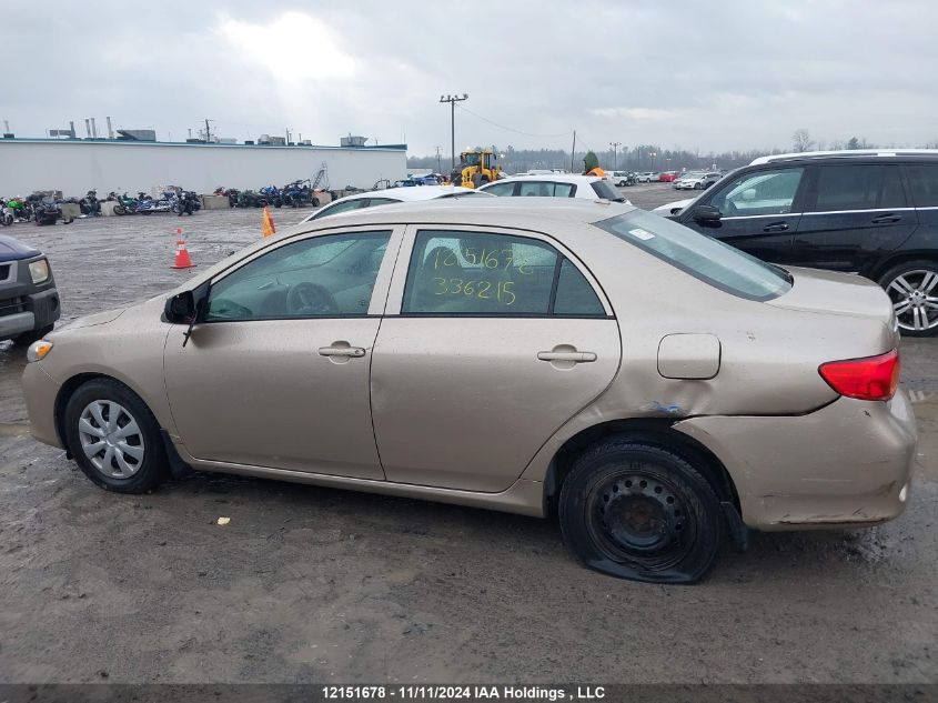 2010 Toyota Corolla VIN: 2T1BU4EE0AC336215 Lot: 12151678