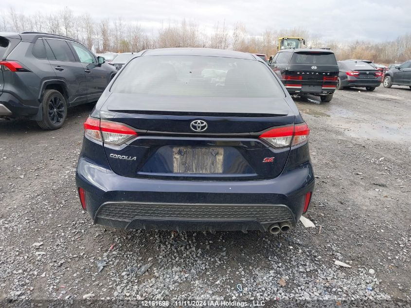 2020 Toyota Corolla Se/Xse VIN: 5YFB4RBE6LP047313 Lot: 12151698