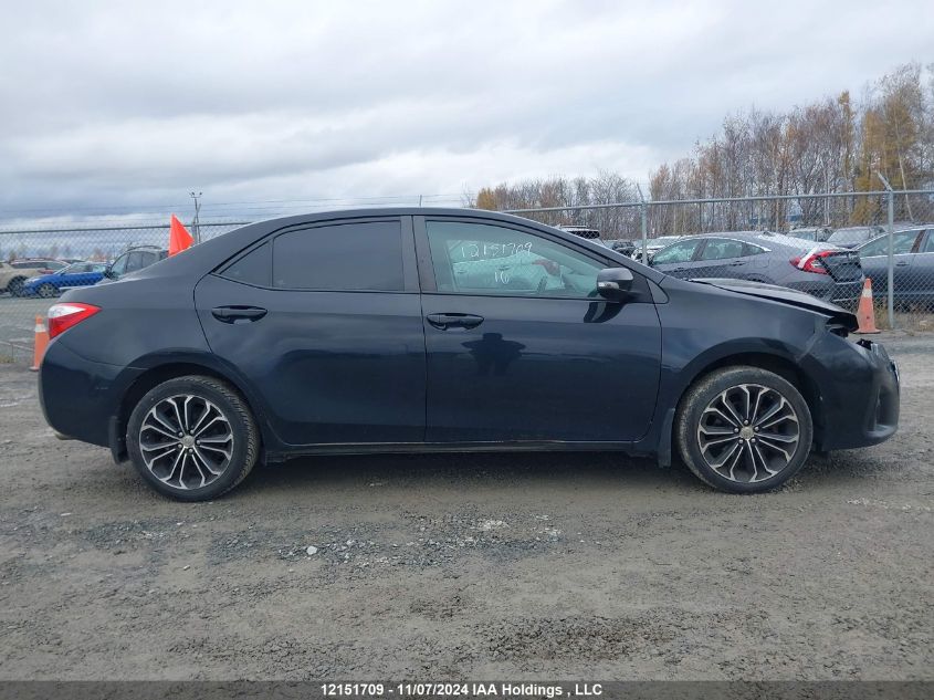 2016 Toyota Corolla L/Le/Le Pls/Prm/S/S Pls VIN: 2T1BURHE9GC701296 Lot: 12151709