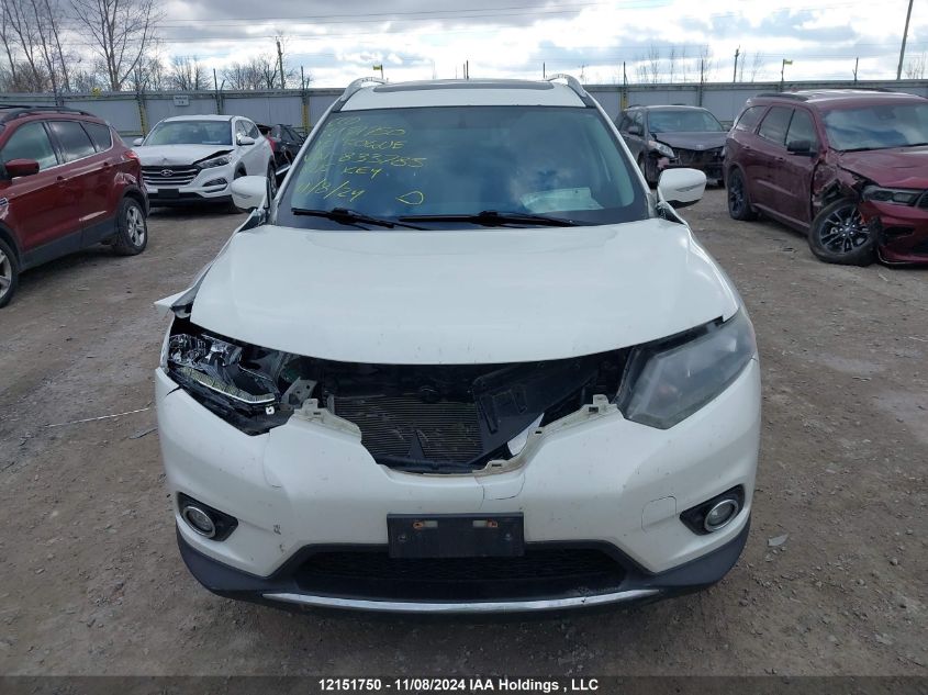 2015 Nissan Rogue VIN: 5N1AT2MV6FC833785 Lot: 12151750