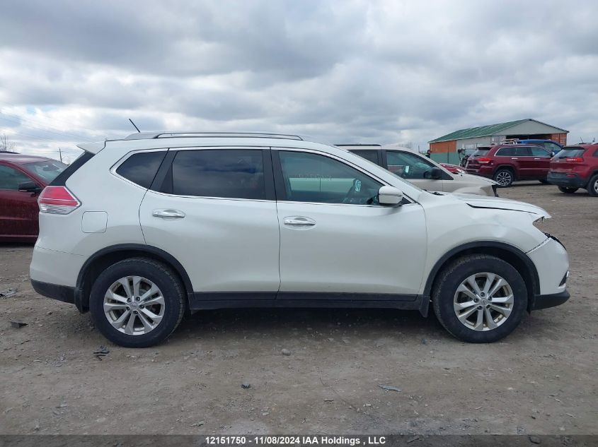 2015 Nissan Rogue VIN: 5N1AT2MV6FC833785 Lot: 12151750