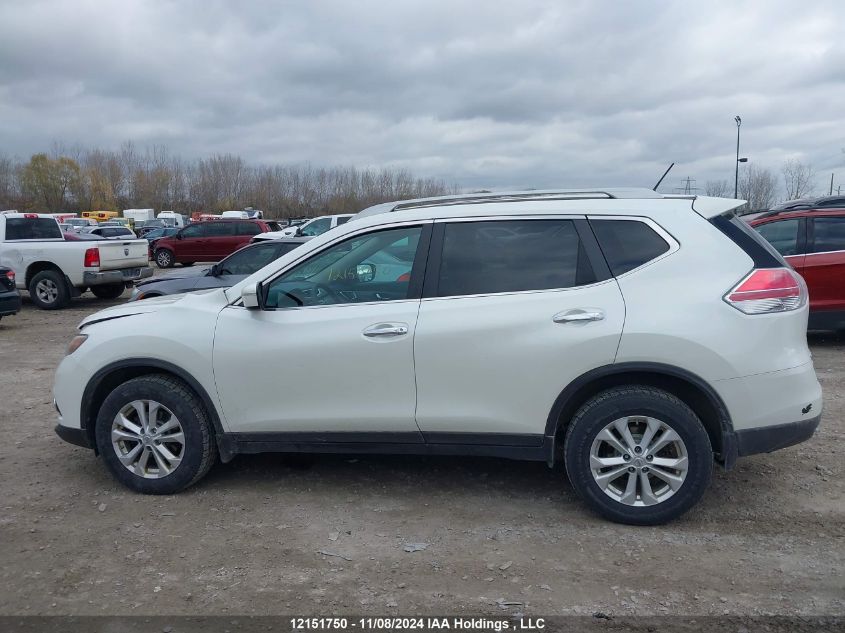 2015 Nissan Rogue VIN: 5N1AT2MV6FC833785 Lot: 12151750