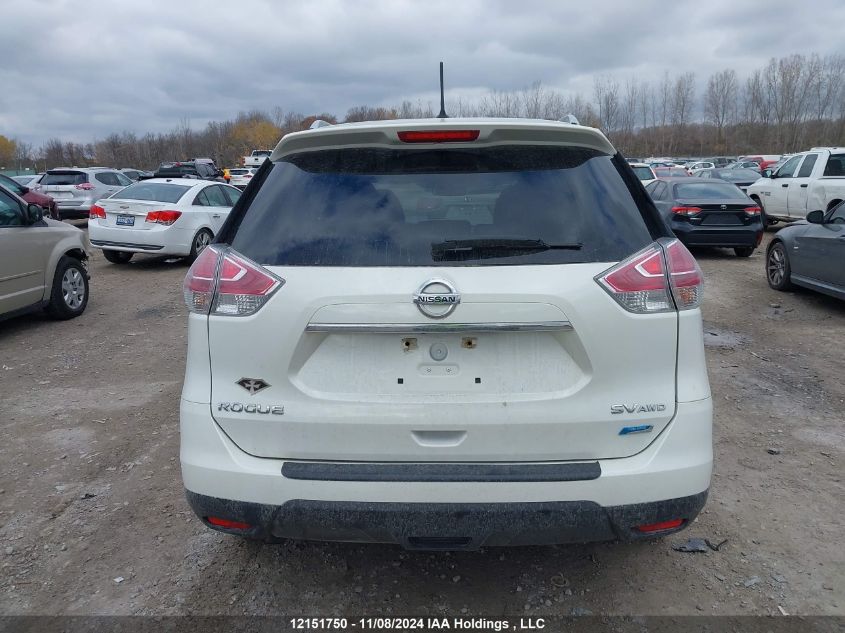 2015 Nissan Rogue VIN: 5N1AT2MV6FC833785 Lot: 12151750