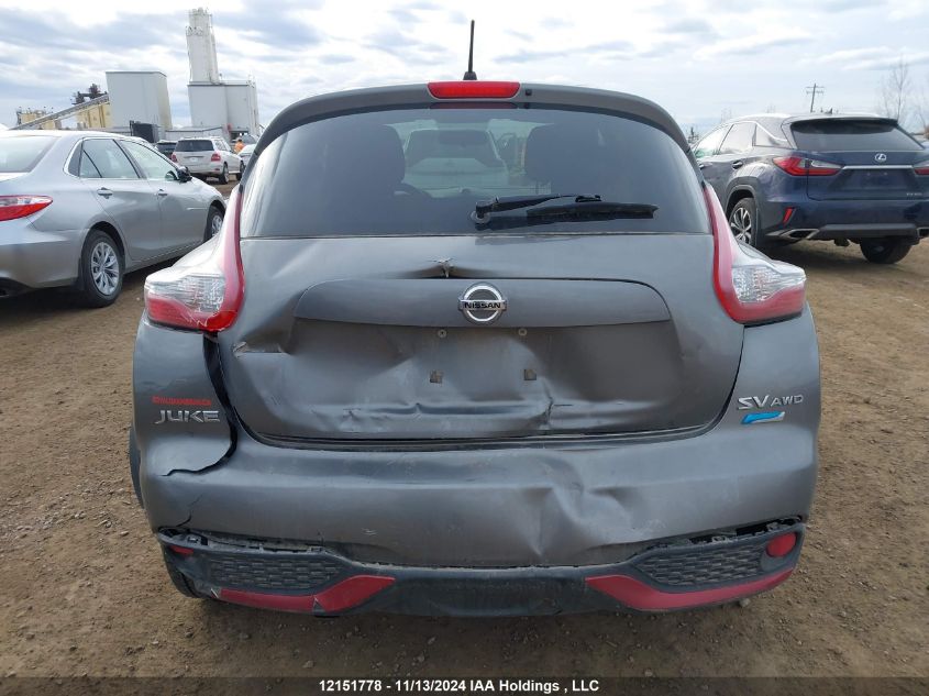 2015 Nissan Juke VIN: JN8AF5MV4FT552330 Lot: 12151778