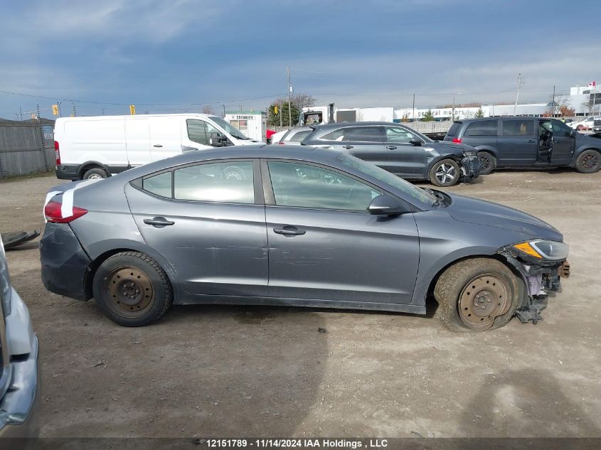 2017 Hyundai Elantra Se/Value/Limited VIN: KMHD84LF9HU111132 Lot: 12151789