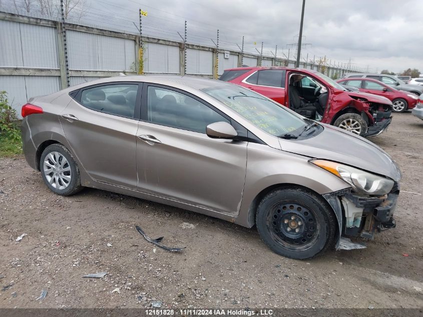 2013 Hyundai Elantra Gl VIN: 5NPDH4AE0DH300562 Lot: 12151828