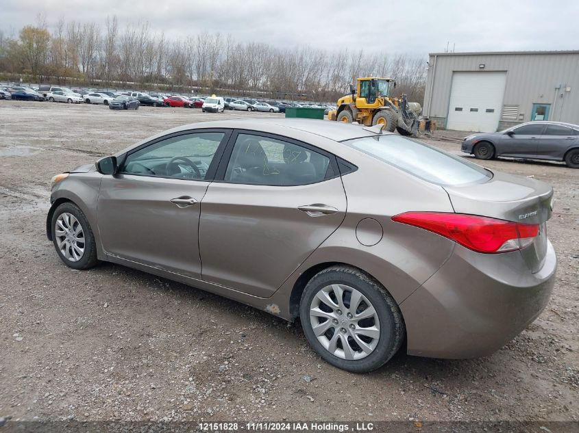 2013 Hyundai Elantra Gl VIN: 5NPDH4AE0DH300562 Lot: 12151828