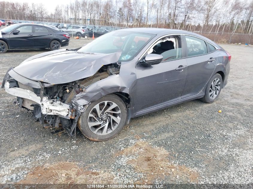 2018 Honda Civic Sedan VIN: 2HGFC2F63JH022209 Lot: 12151854