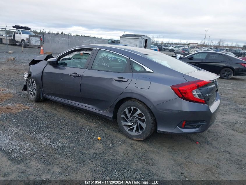 2018 Honda Civic Sedan VIN: 2HGFC2F63JH022209 Lot: 12151854