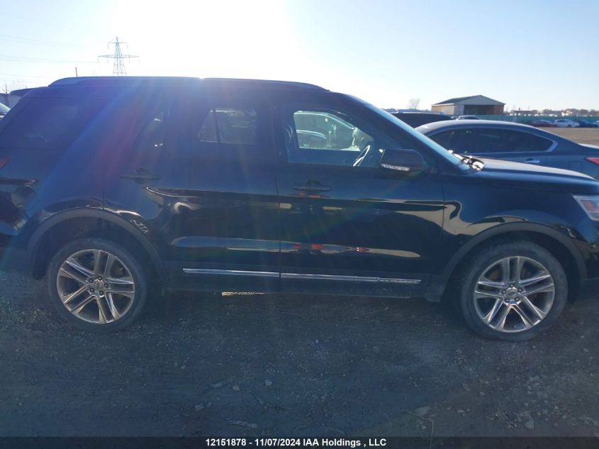 2017 Ford Explorer Xlt VIN: 1FM5K8D83HGA13922 Lot: 12151878