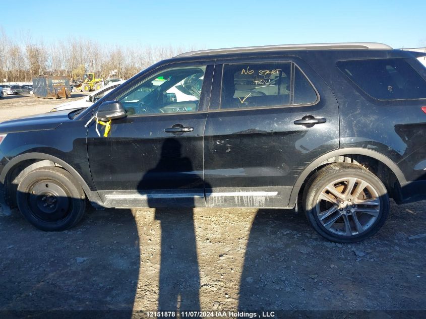 2017 Ford Explorer Xlt VIN: 1FM5K8D83HGA13922 Lot: 12151878