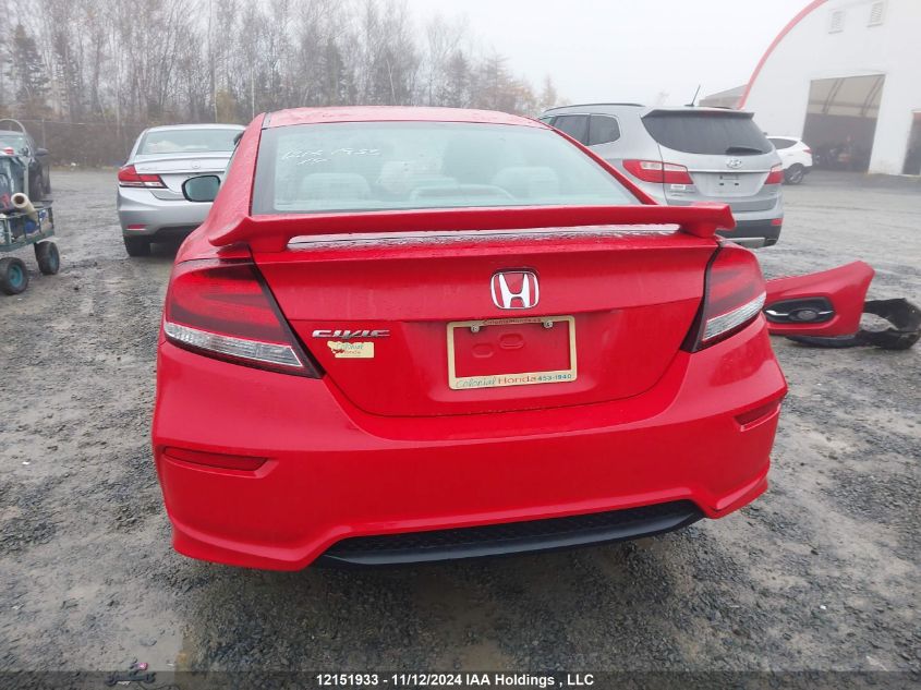 2014 Honda Civic VIN: 2HGFG3A45EH000363 Lot: 12151933