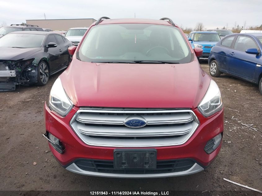 2018 Ford Escape Sel VIN: 1FMCU9HD4JUD23728 Lot: 12151943