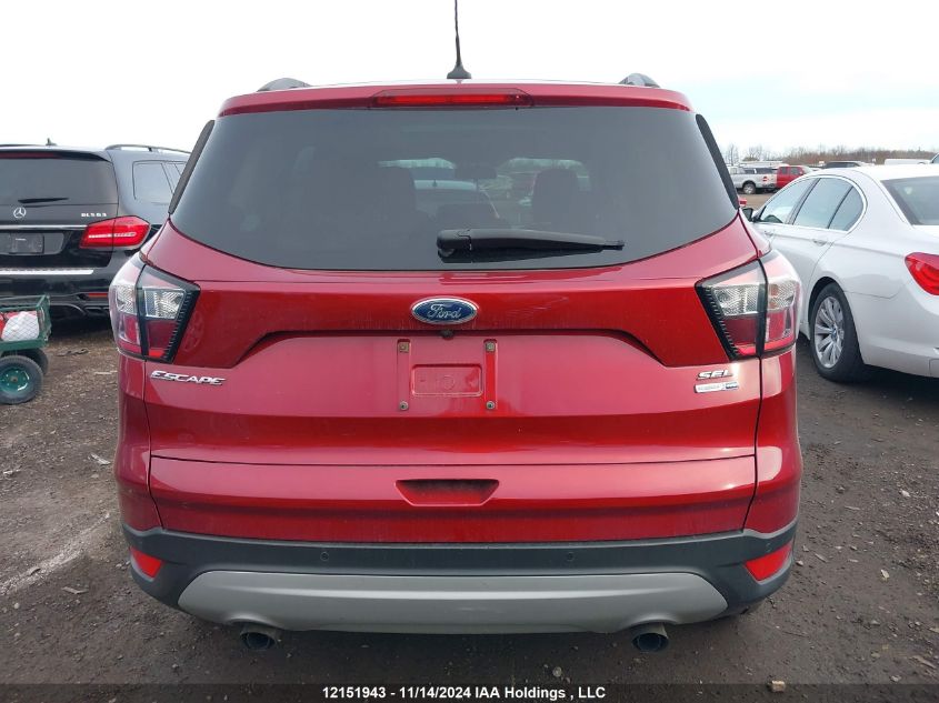 2018 Ford Escape Sel VIN: 1FMCU9HD4JUD23728 Lot: 12151943