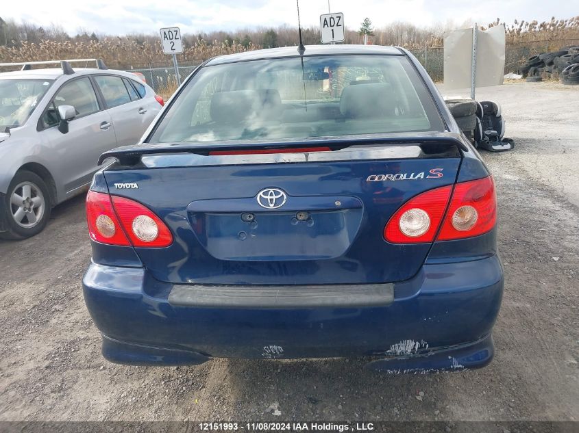 2006 Toyota Corolla Ce/Le/Sport VIN: 2T1BR32E06C645643 Lot: 12151993