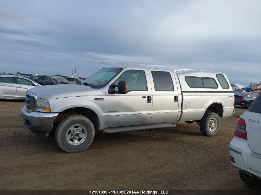 2004 Ford Super Duty F-350 Srw VIN: 1FTSW31P04ED09982 Lot: 12151995