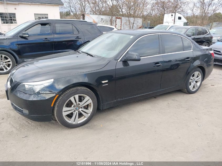 2010 BMW 5 Series VIN: WBANV1C57AC443991 Lot: 12151996