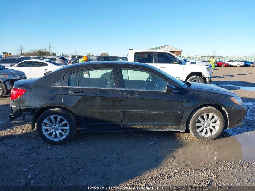 2013 Chrysler 200 Lx VIN: 1C3CCBAB0DN500026 Lot: 12152001